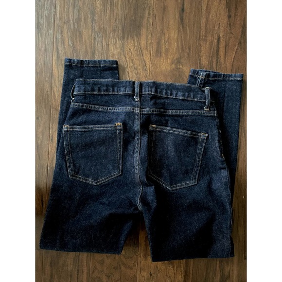 NWOT Everlane High-Rise High Waisted Skinny Jean Dark Wash 28 Ankle - Picture 4 of 8